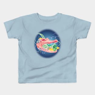 Cacti Crocodile Kids T-Shirt